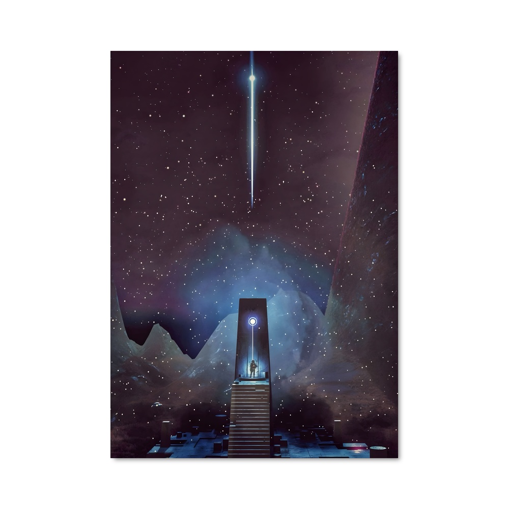 Poster Galaxie Lointaine